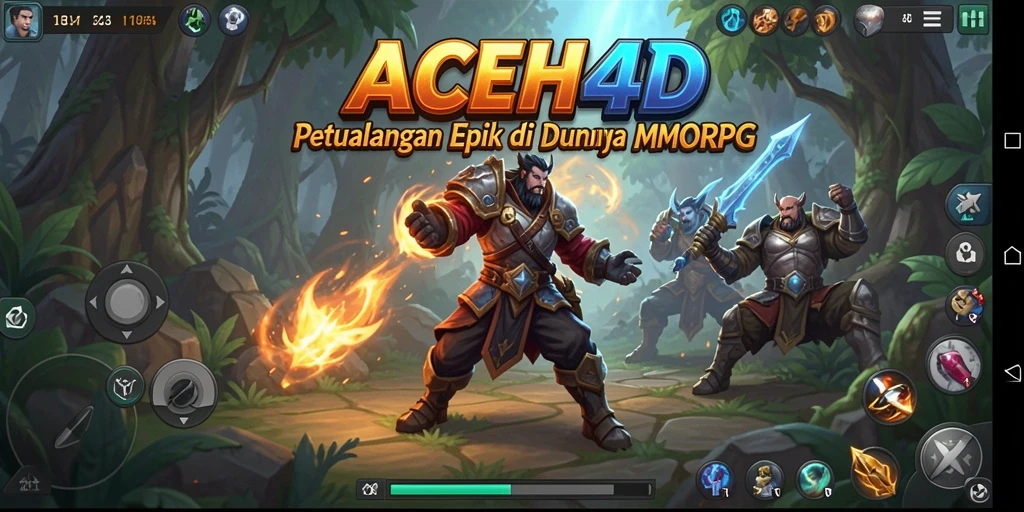 Screenshot gameplay ACEH4D dengan aksi petualangan yang seru.
