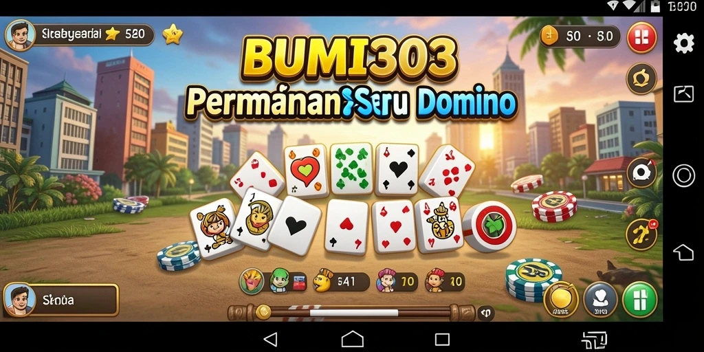 Tampilan gameplay menarik dari BUMI303 yang seru dan interaktif.