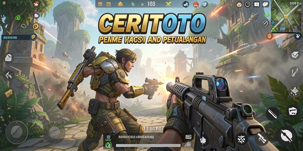 Screenshot gameplay CERITOTO yang seru dan menegangkan.