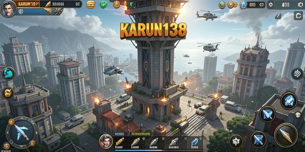 Gameplay menegangkan dalam Tower Defense yang seru.