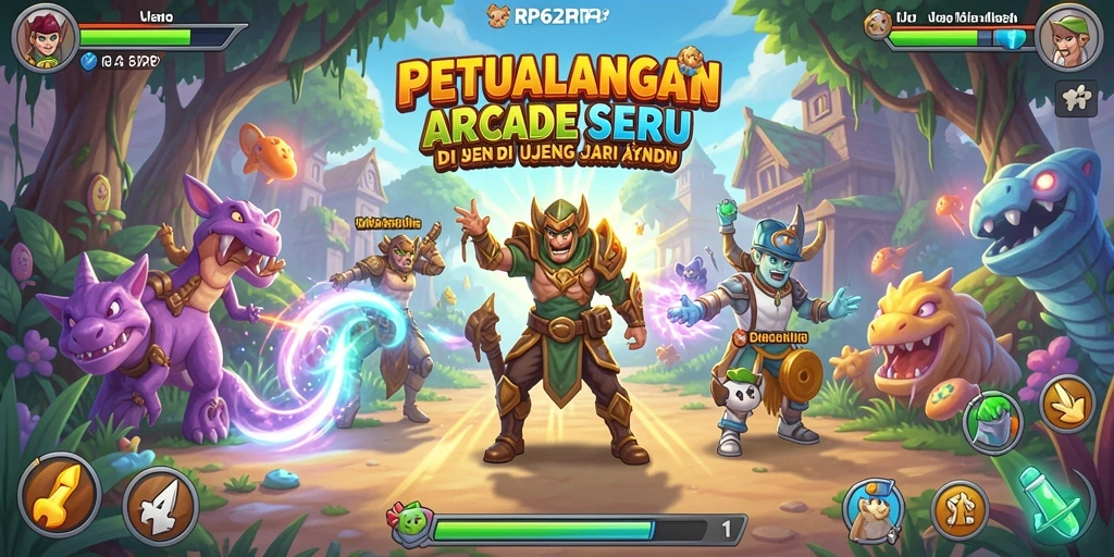 Tangkapan layar menampilkan gameplay seru RP62RP dengan tantangan menarik.