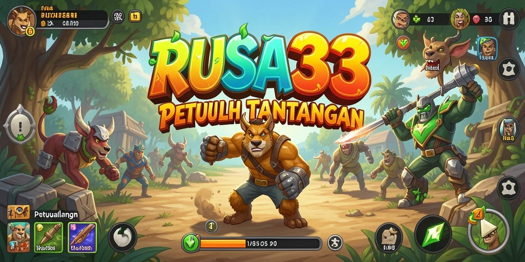 Gameplay seru RUSA33 dengan tantangan level yang menarik.