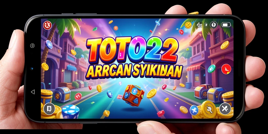 Tampilan gameplay TOTO22 yang penuh warna dan seru.